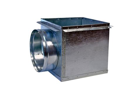 sheet metal duct box|hvac supply duct box.